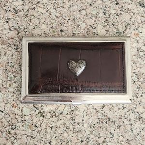 Brighton Love Business Card Case EUC $15